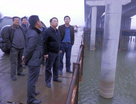 南昌市委常委、副市長(zhǎng)劉建洋蒞臨昌南大道東延工程項(xiàng)目現(xiàn)場(chǎng)檢查指導(dǎo)工作